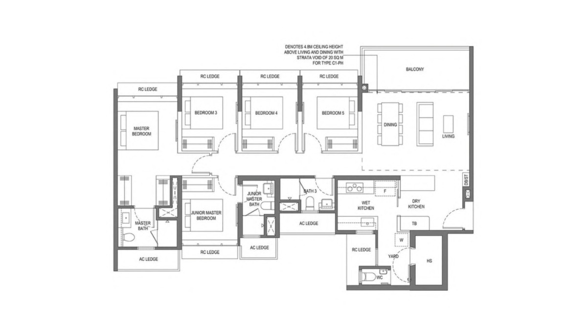 5 bedroom Wynwood Grand - 5 Bedrooms